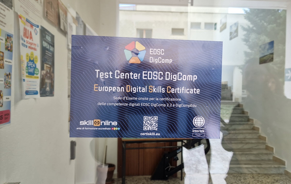 L’Istituto Comprensivo Isili-Mandas diventa Test Center EDSC DigComp