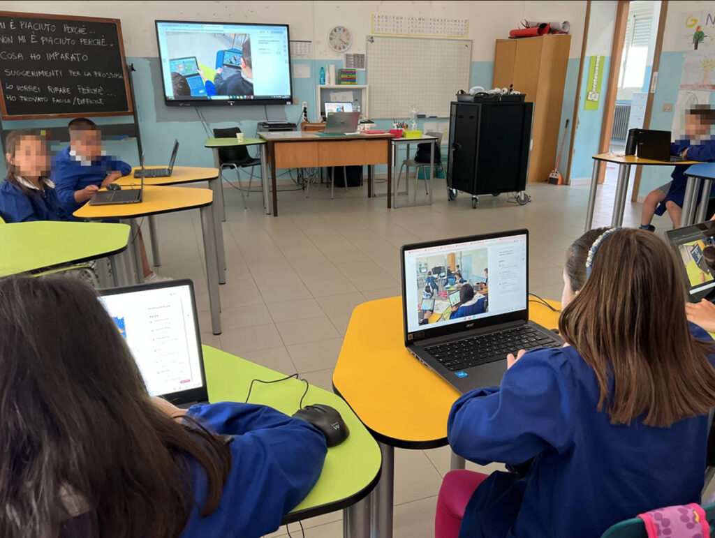bambini valutano le attività